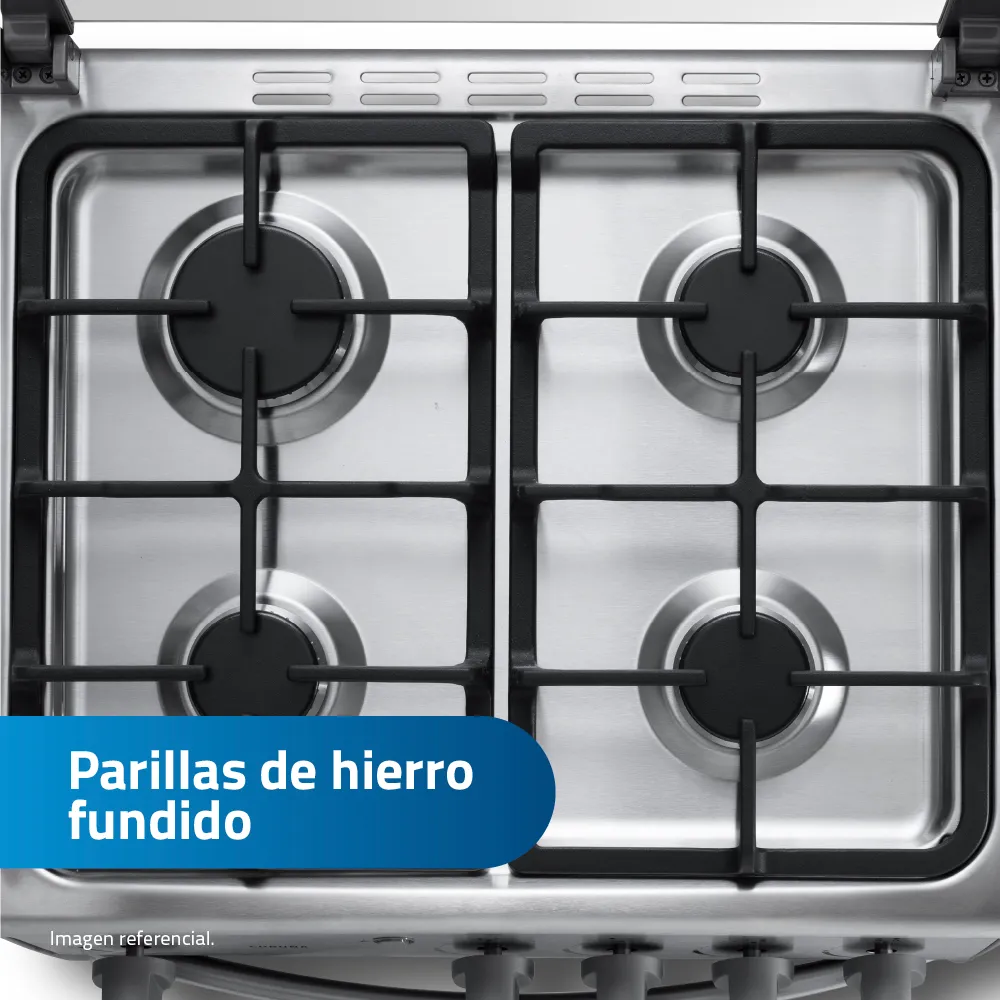 Cocina Indurama coruña de 4 quemadores - Imagen 2