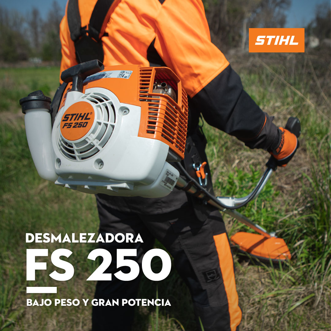 Motoguadaña Stihl fs 250 2.2hp /1-6kw DM 300 autocut 26