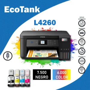Impresora multifuncional Epson Eco Tank L4260 WIFI duplex