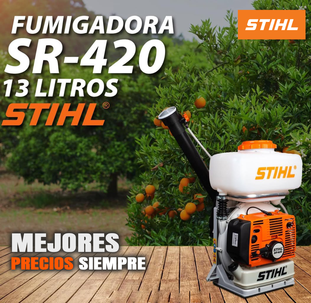Mochila Fumigadora / atomizadora marca STIHL SR 420