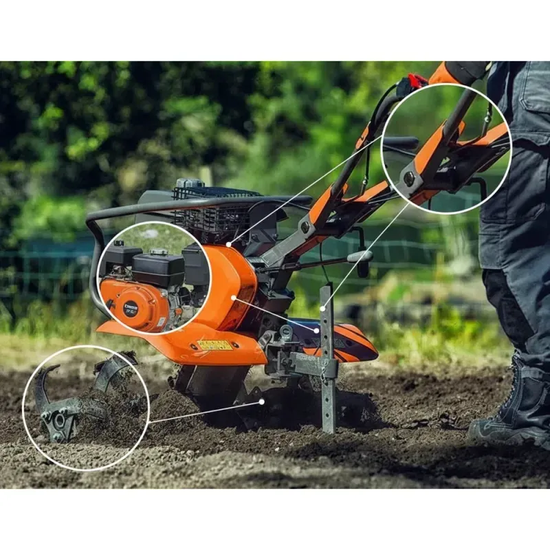 Motocultor a gasolina marca Husqvarna TF 338 3.6kw - Imagen 3