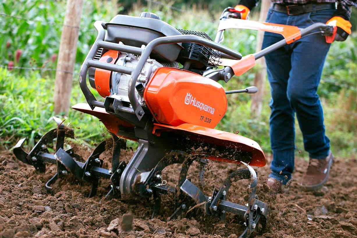 Motocultor a gasolina marca Husqvarna TF 338 3.6kw - Imagen 4