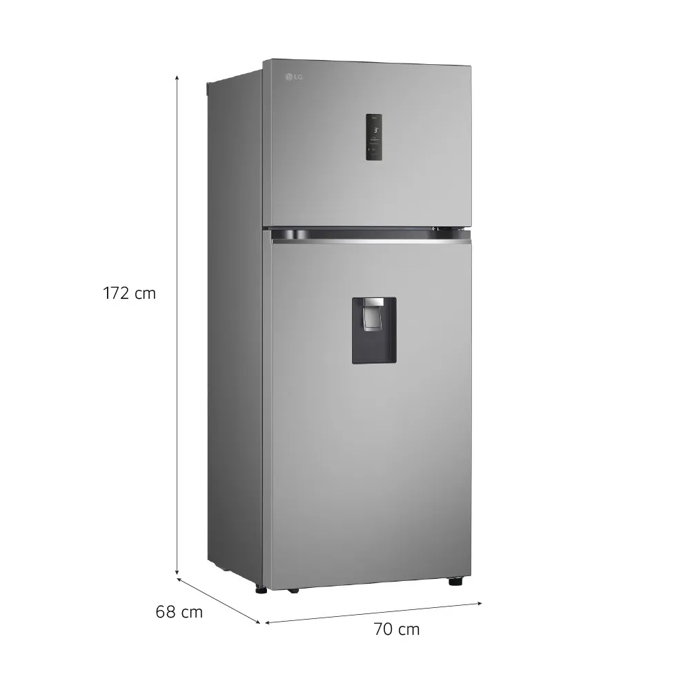 Refrigeradora LG GT37BPP Top freezer Door Cooling 374L - Imagen 2