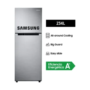 Refrigeradora Samsung RT22FARADS8 234LT Plateado