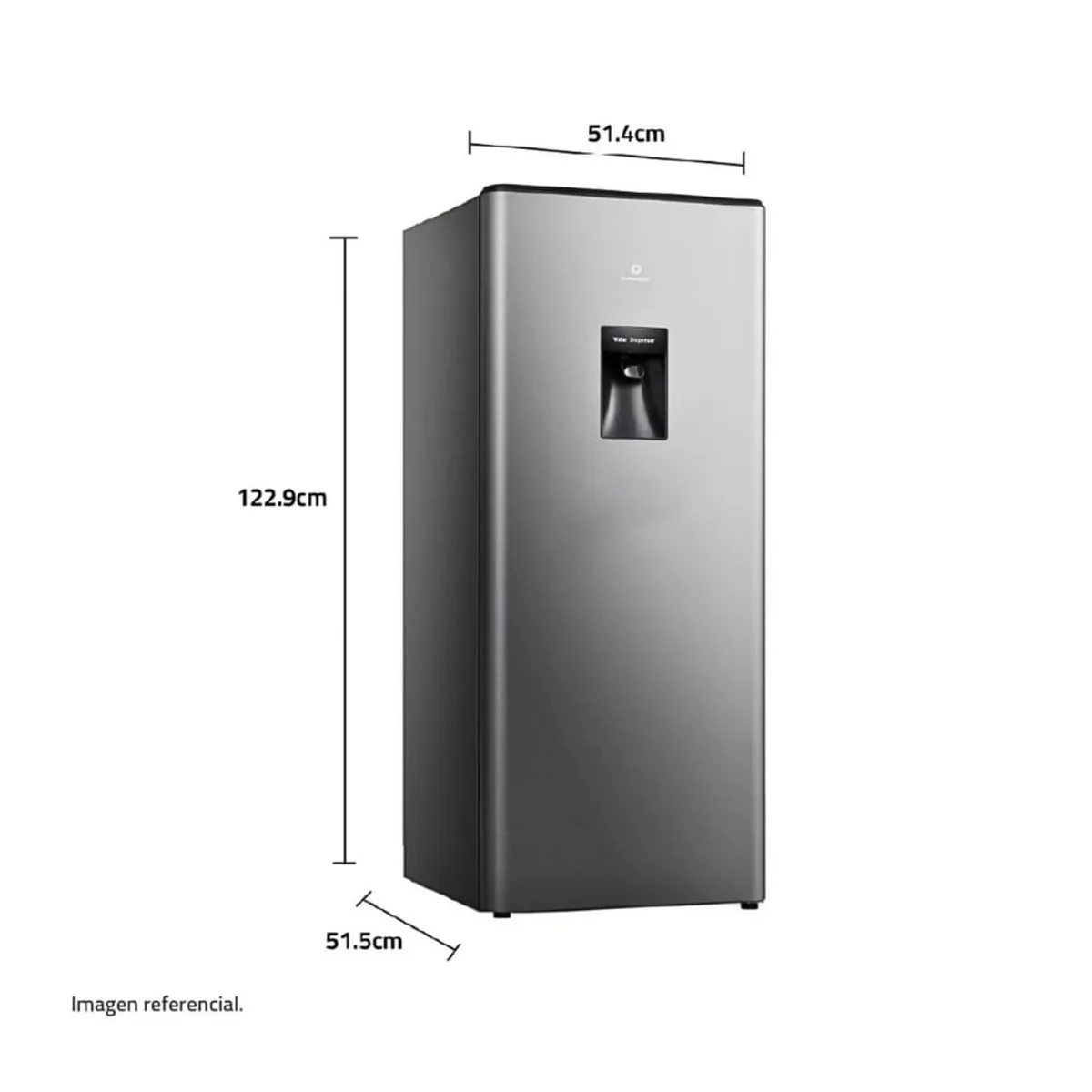 Refrigeradora Indurama RI-289D 177L Autofrost Croma - Imagen 3