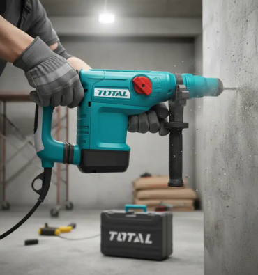 Rotomartillo sds-max 42mm 1200w 514pm 1350 10j maletín industrial total